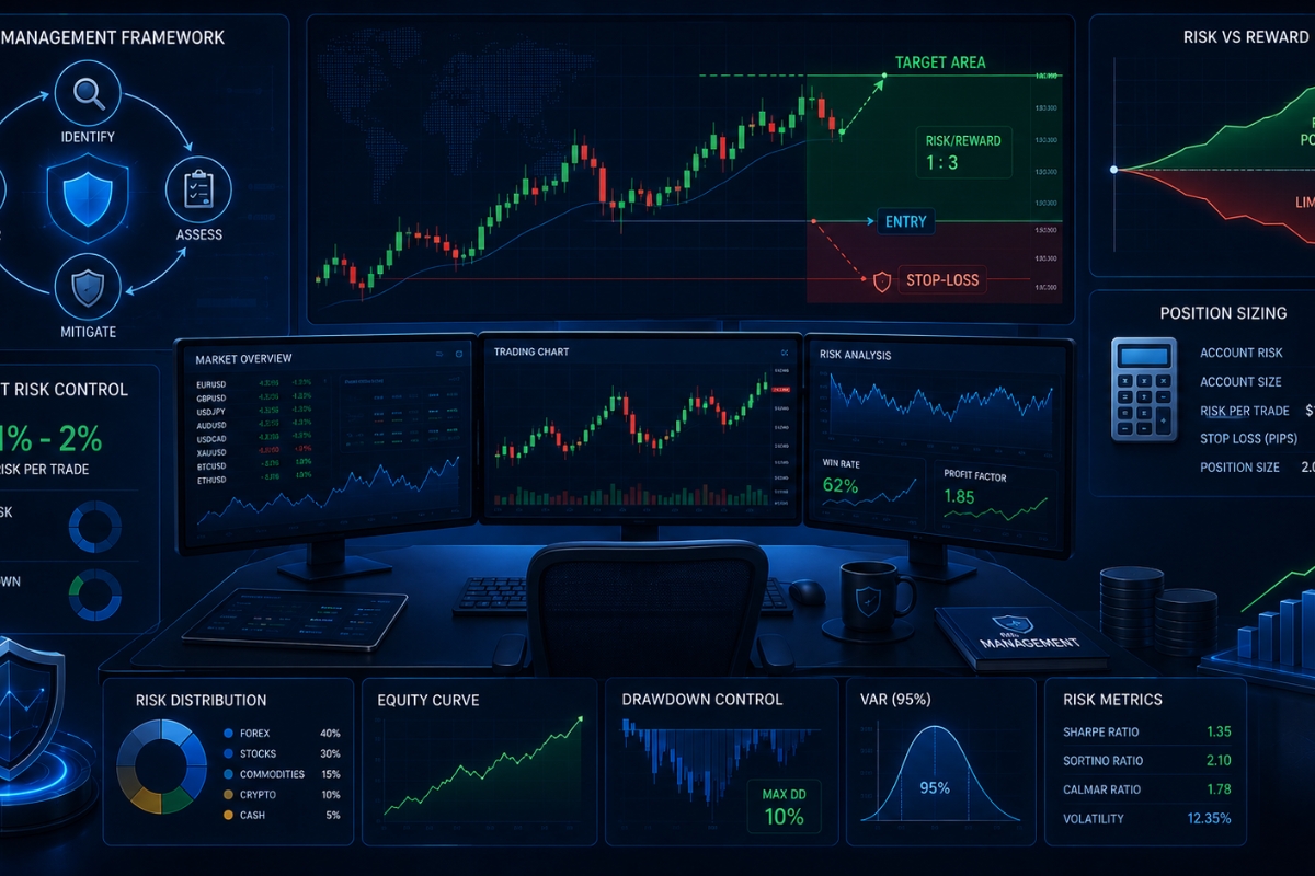 Applying risk management in trading and investment strategies