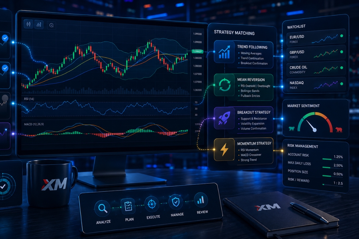 Applying trading products to real trading strategies