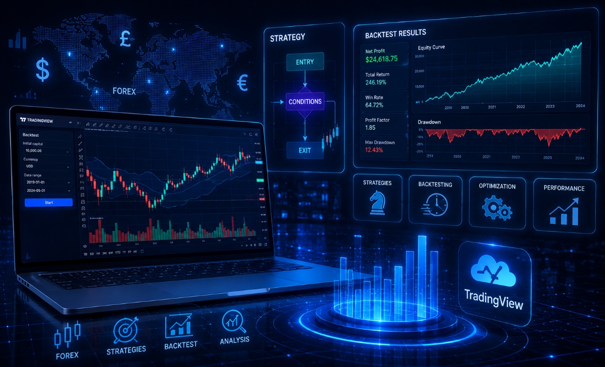 Backtesting Trading: Strategies, Platforms, Forex, TradingView