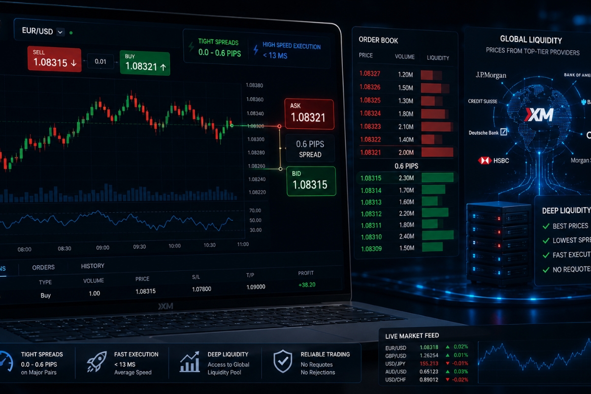 Bid ask spread in forex trading on XM
