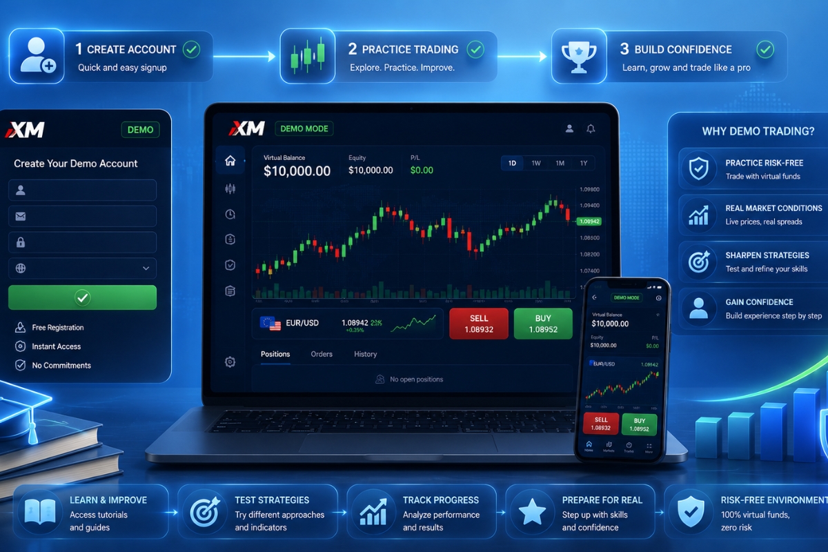 Demo Account XM: Overview, Create Account, Trading, Benefits