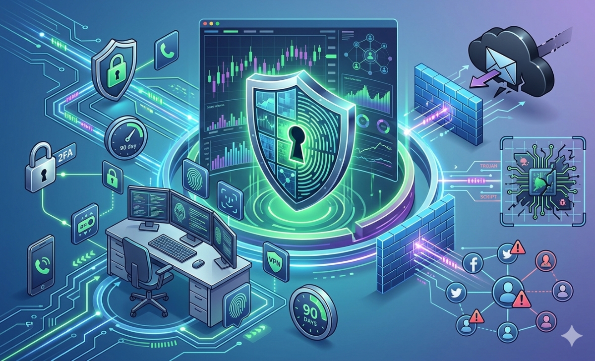 How to secure an XM trading account from risks?