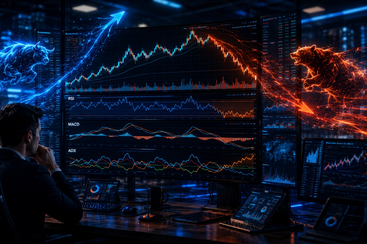 Indicators used to measure momentum strength
