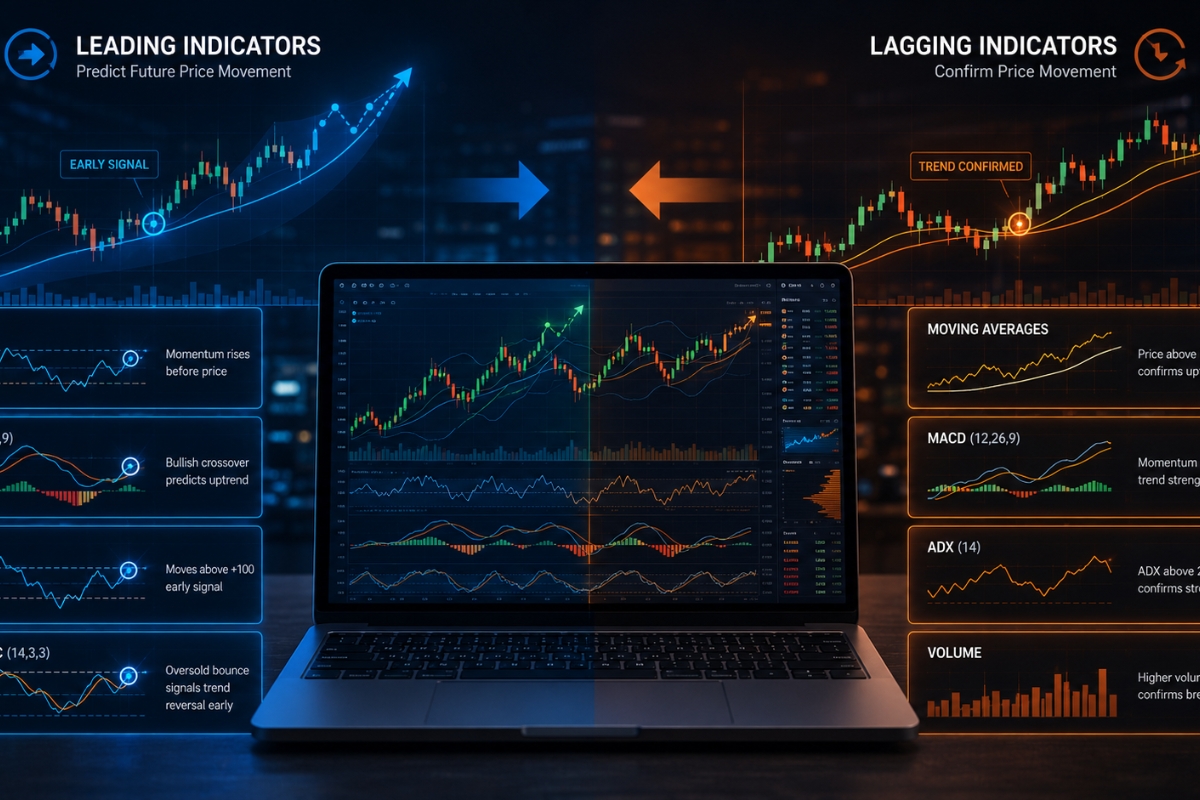 Leading vs Lagging Indicators: Differences and Application in Trading