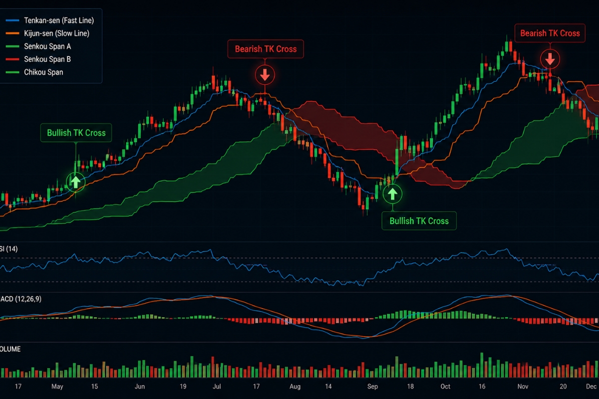 Momentum analysis with Ichimoku indicator