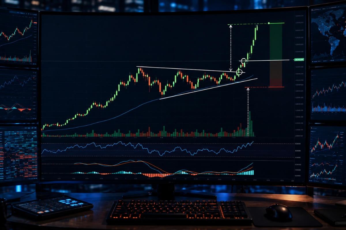 Momentum trading strategy and execution logic