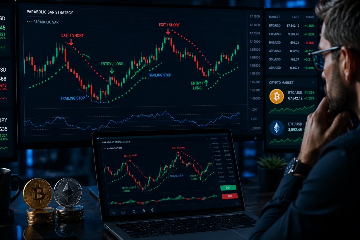 Parabolic SAR trading strategy in real markets