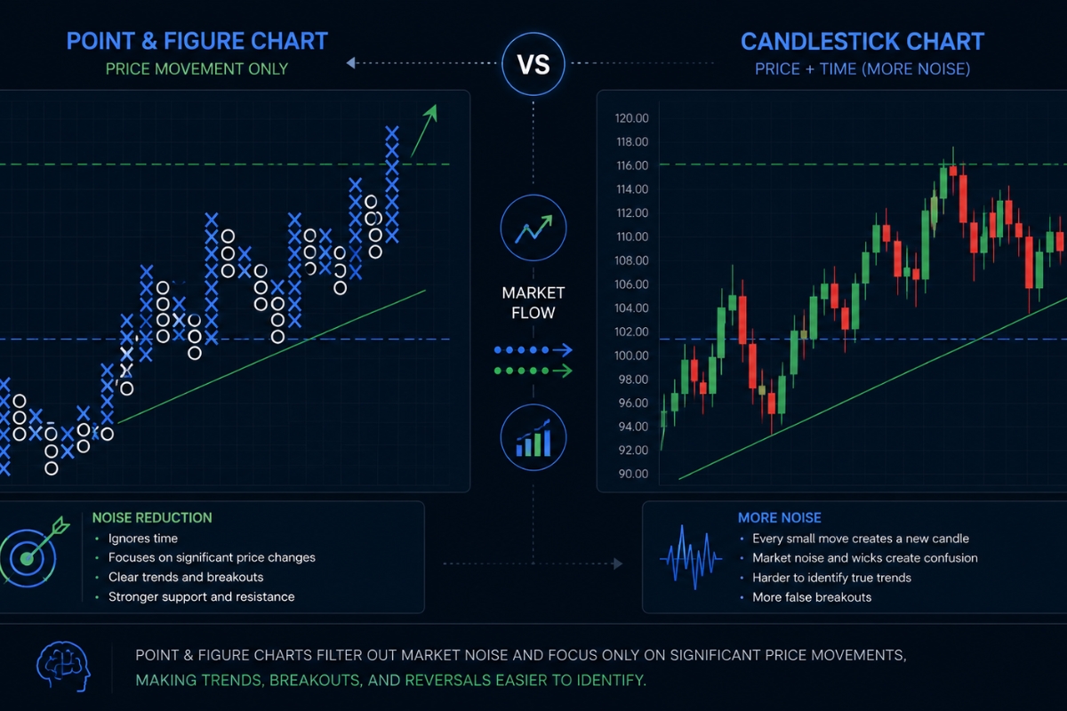 Point and figure charting and its role in technical analysis