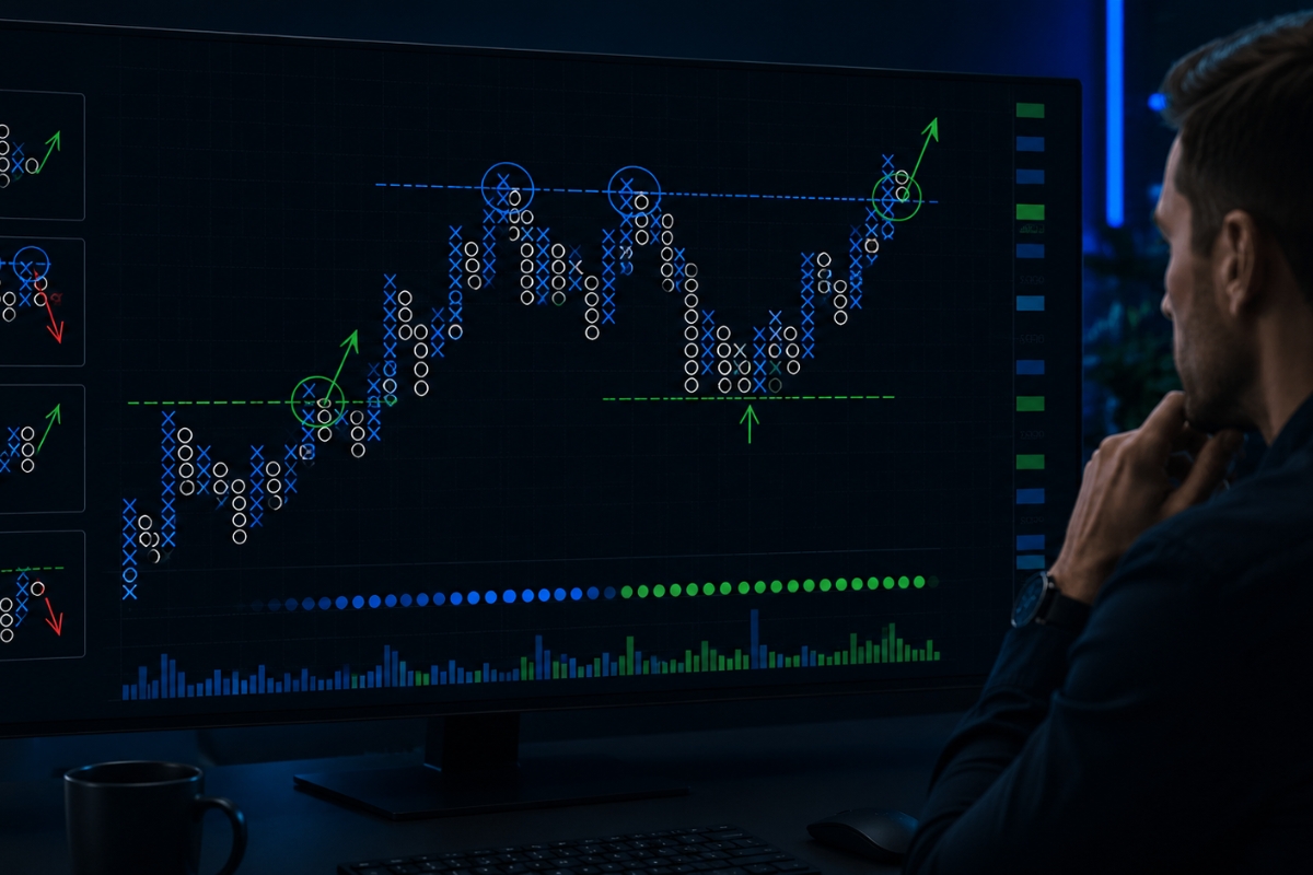 Point and Figure Charting: Trend Clarity, Patterns, Trading Methods