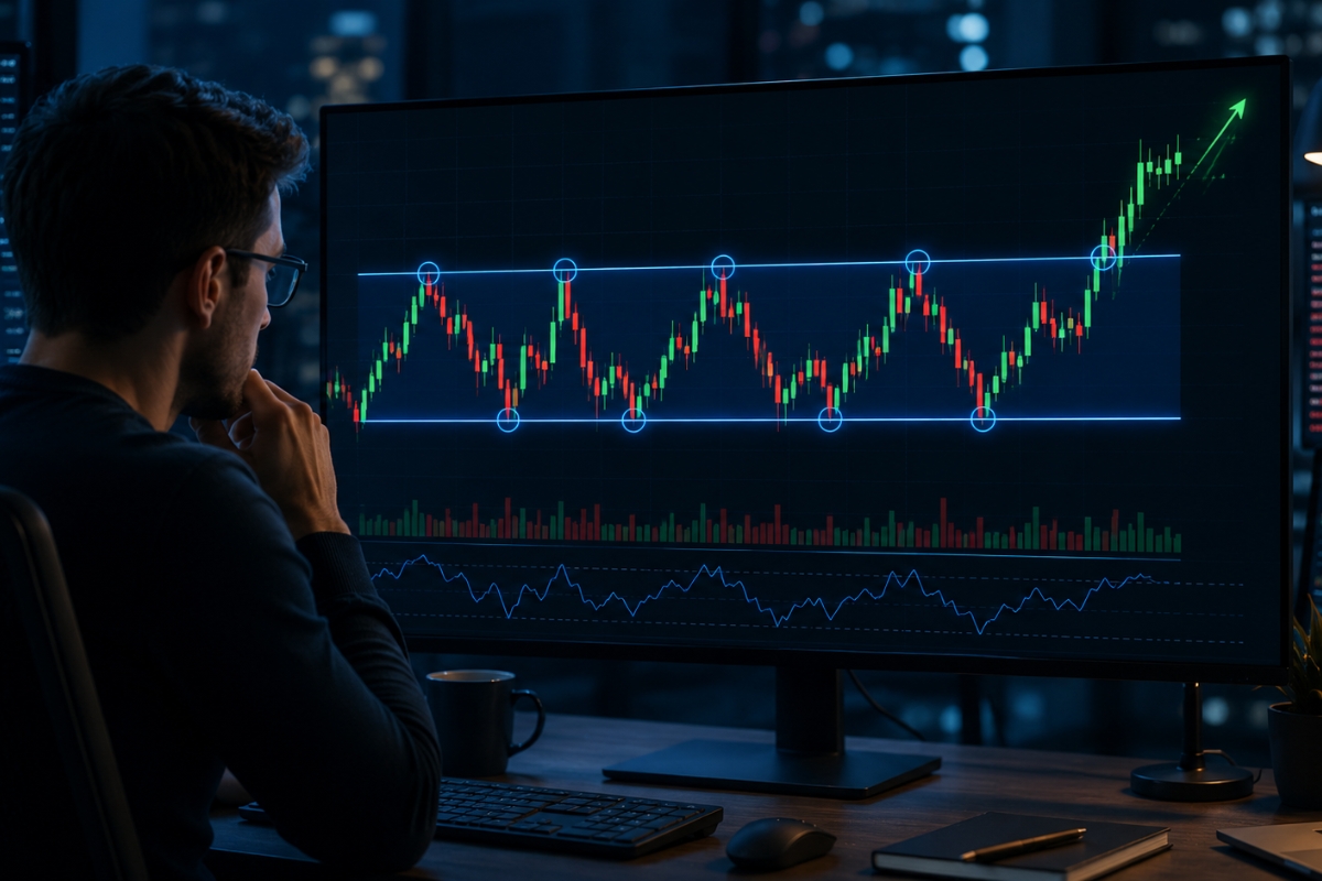 Rectangle pattern trading and range behavior