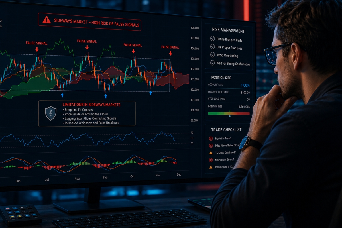 Risk and limitations of Ichimoku in trading