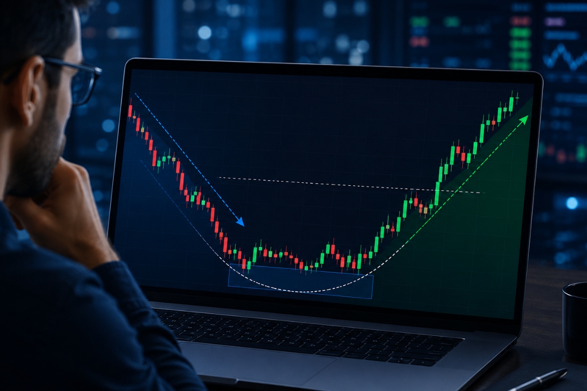Rounding Bottom Pattern Chart: Identification, Accumulation, Trading
