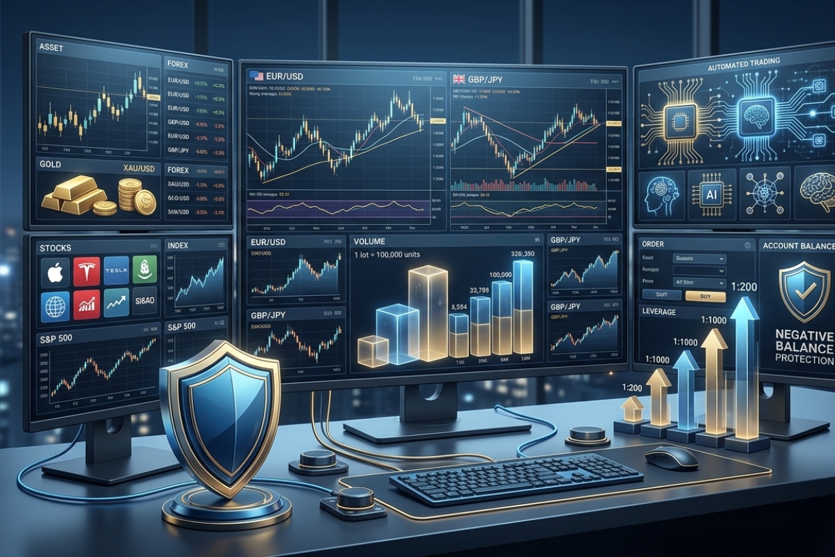 Spread XM Standard Account and commission structure