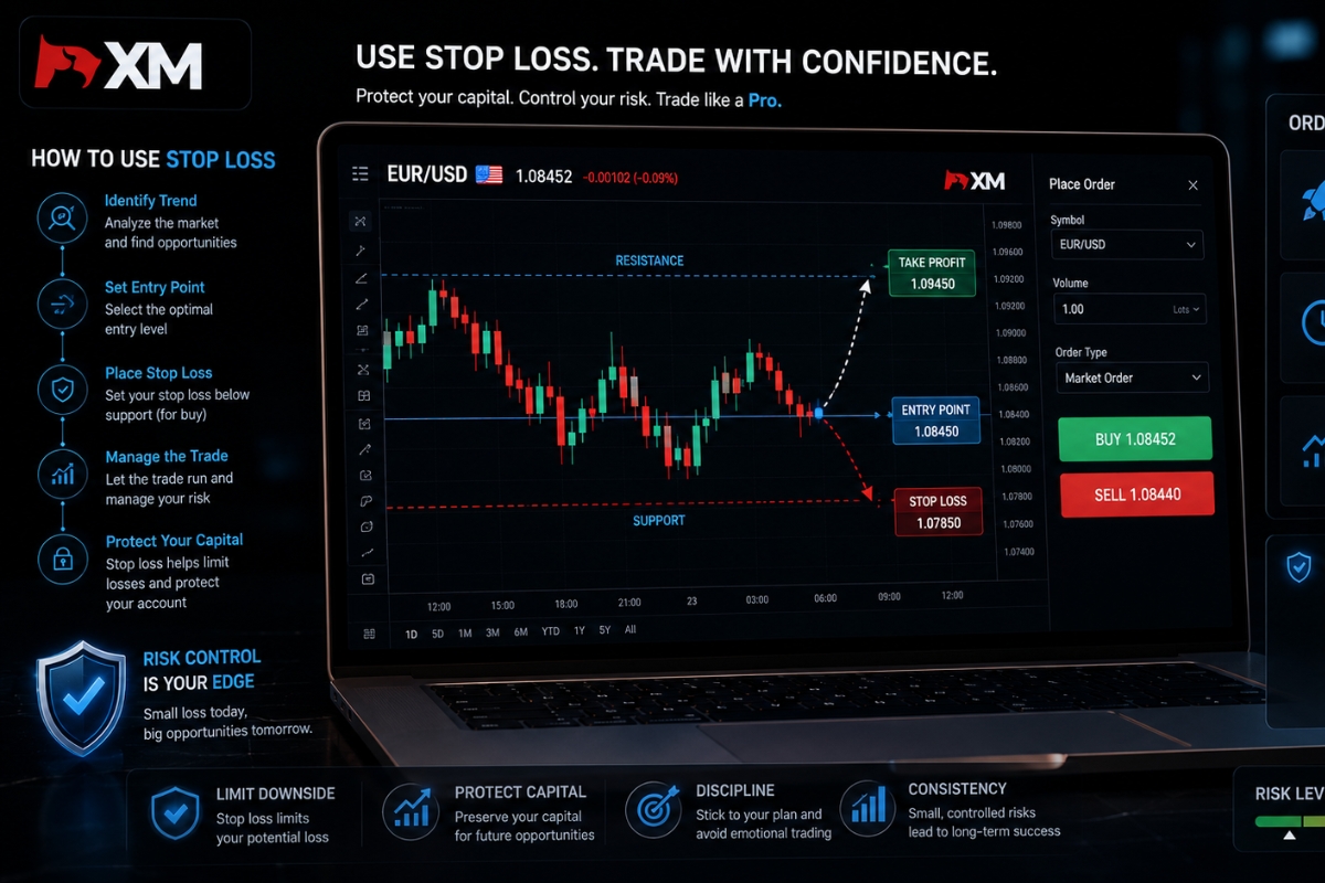 Stop Loss XM: Order Types and How to Set It Effectively