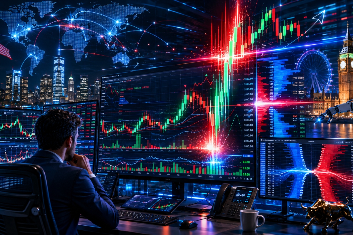 Volatility spikes caused by market movers