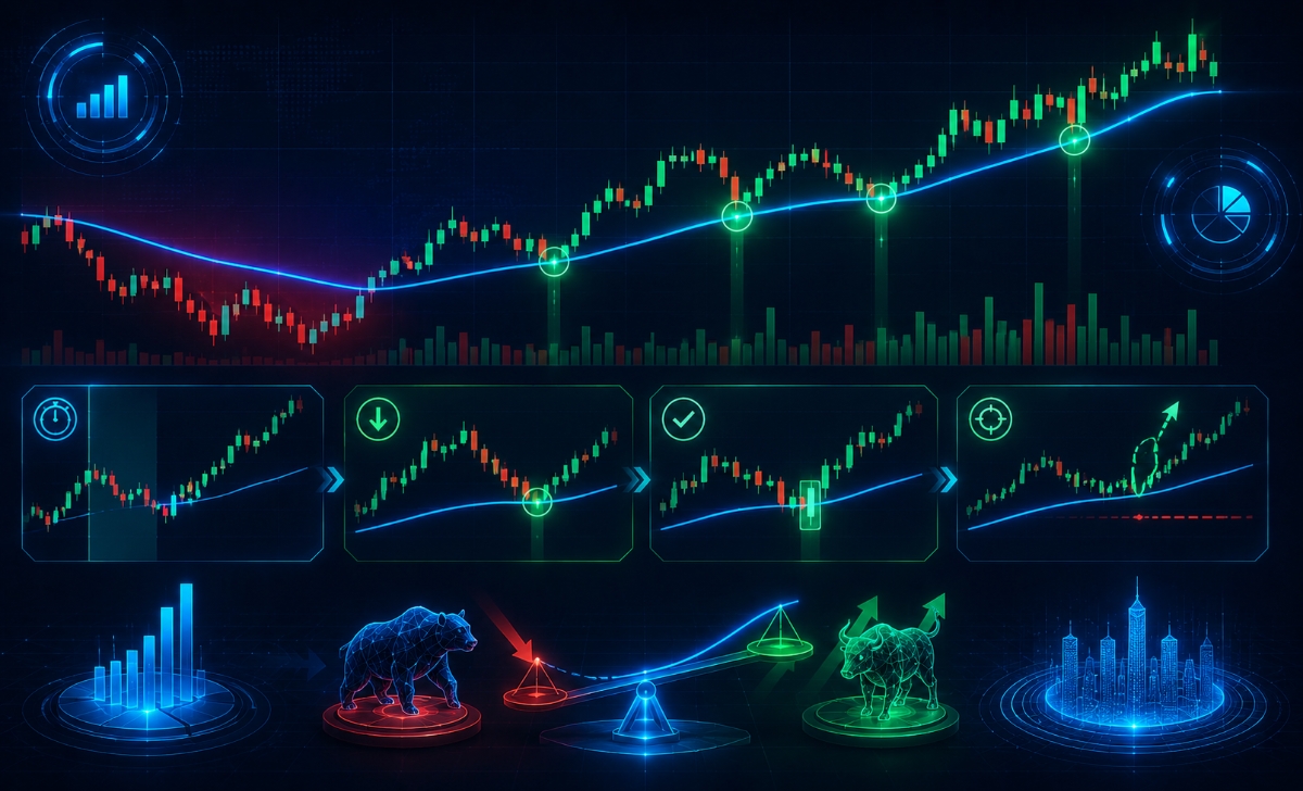 VWAP strategy in intraday trading