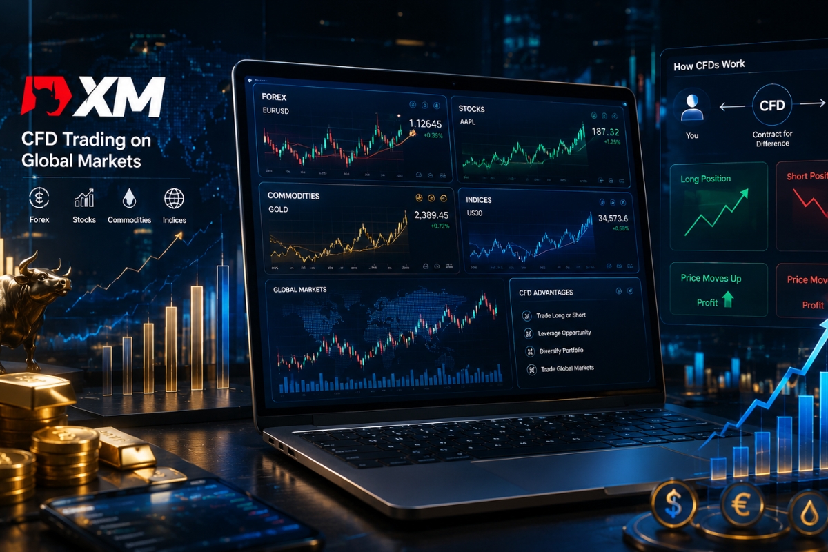 What are CFDs XM and how do they work overall?