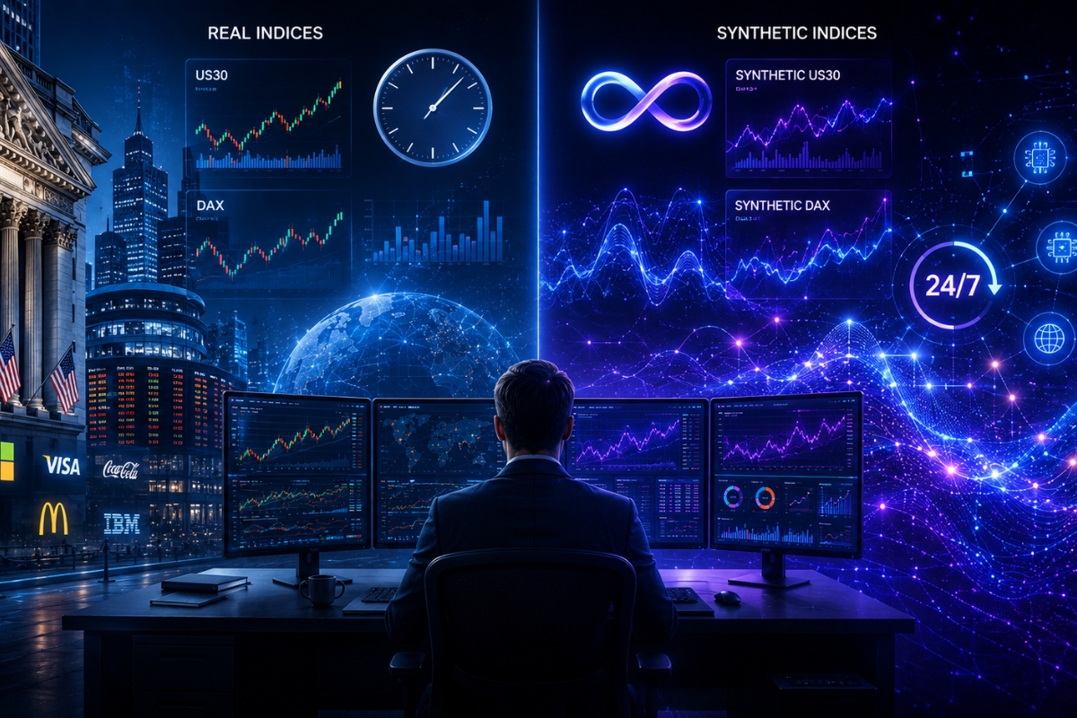 What are XM synthetic indices and how are they different?