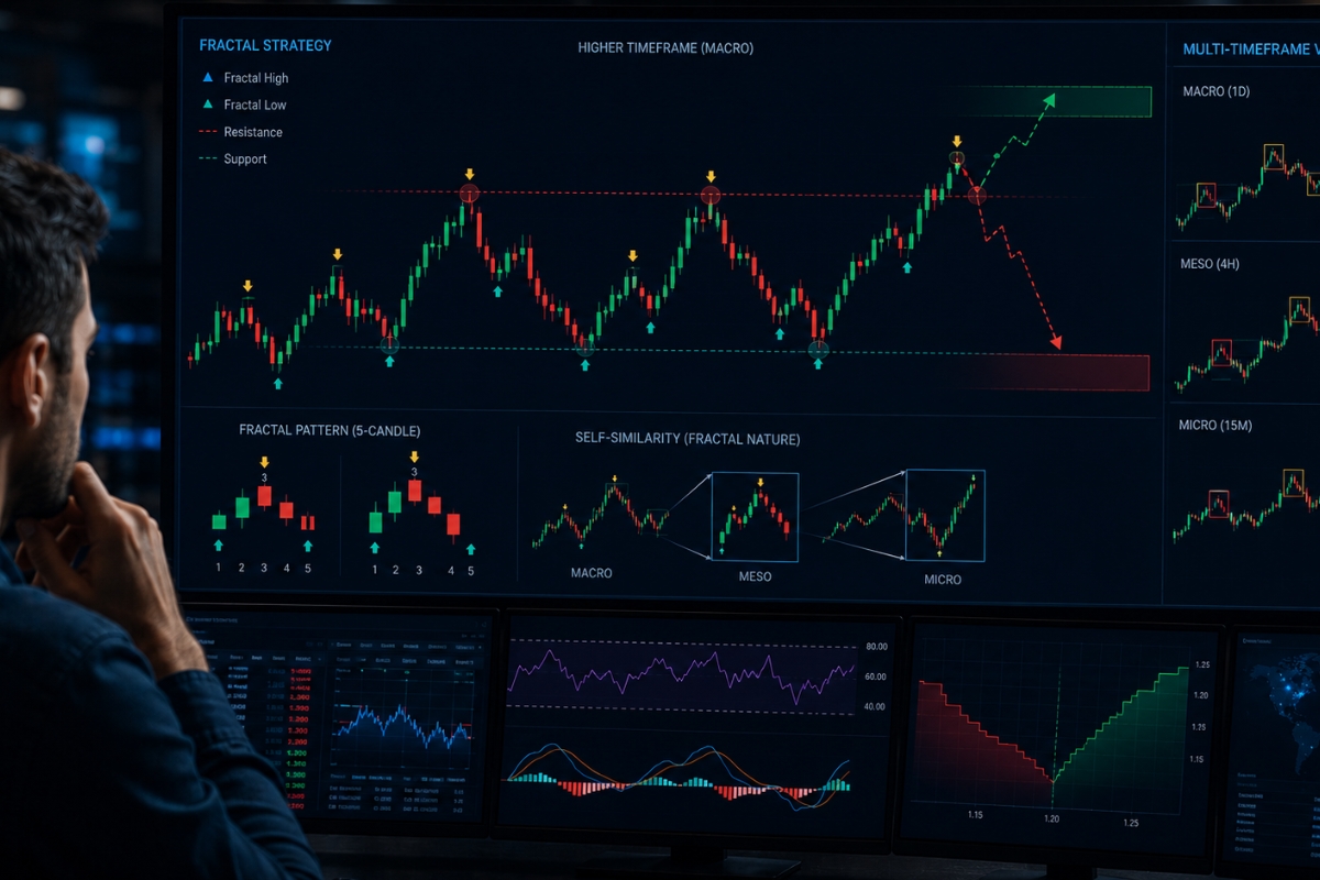 What is fractal trading strategy and how it works?
