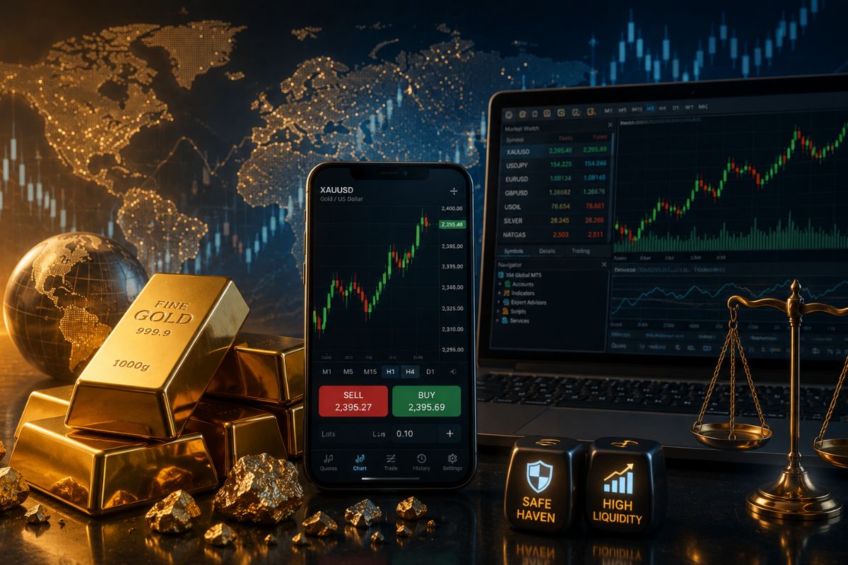 What is XM gold trading and how does it work?