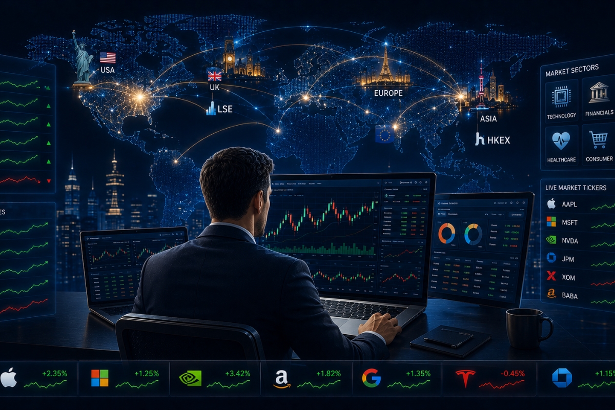 XM International Securities and available stock markets?