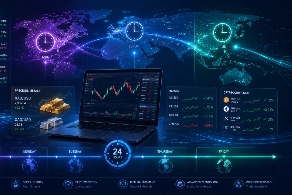 XM market hours and how trading time works?