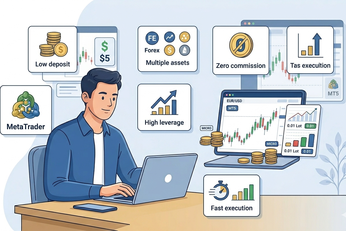 XM Micro Account overview and key features