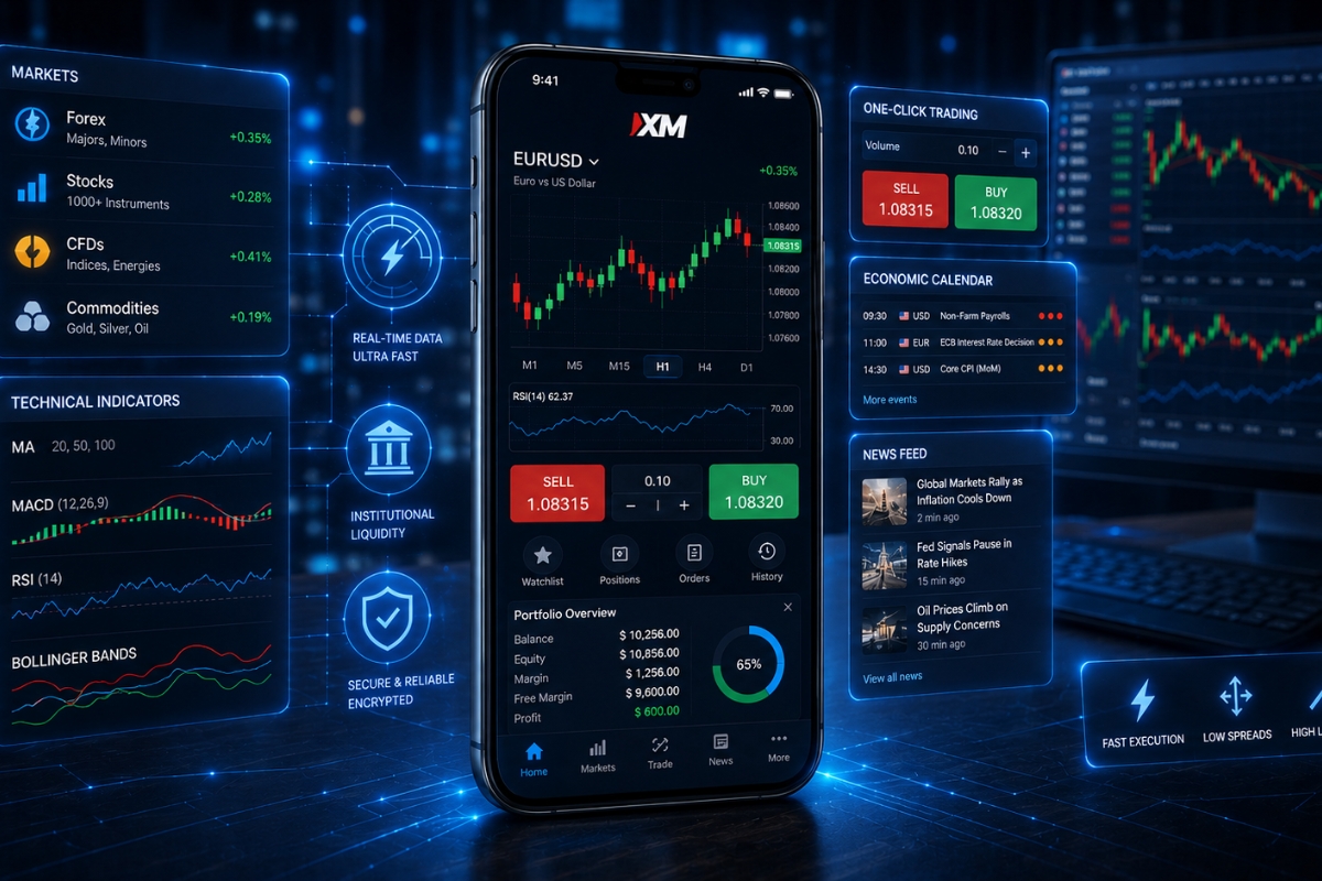 XM mobile app overview and platform functionality