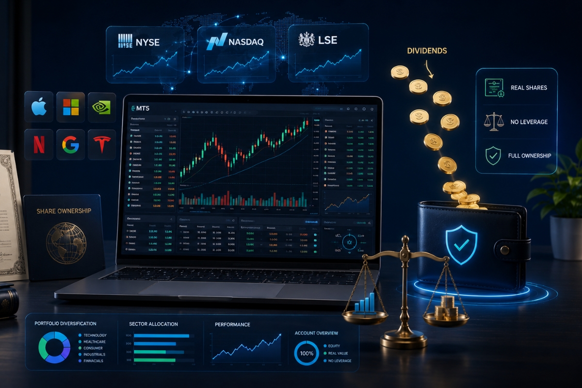 XM Share Account overview and account structure