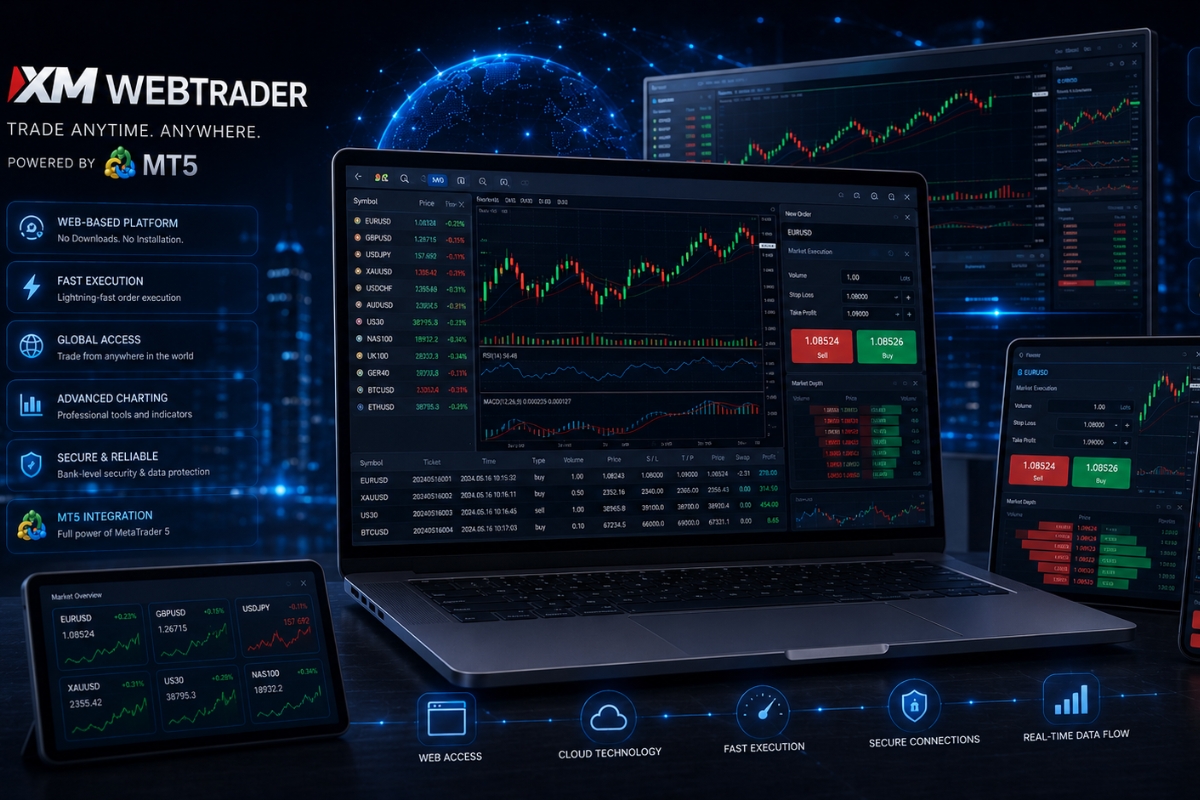 XM WebTrader: Experience, Execution, Access, MT5