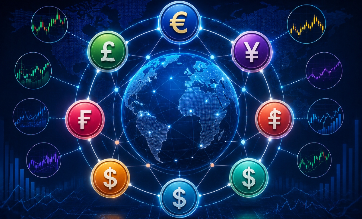 Các cặp tiền chéo phổ biến trong Forex gồm những cặp nào?