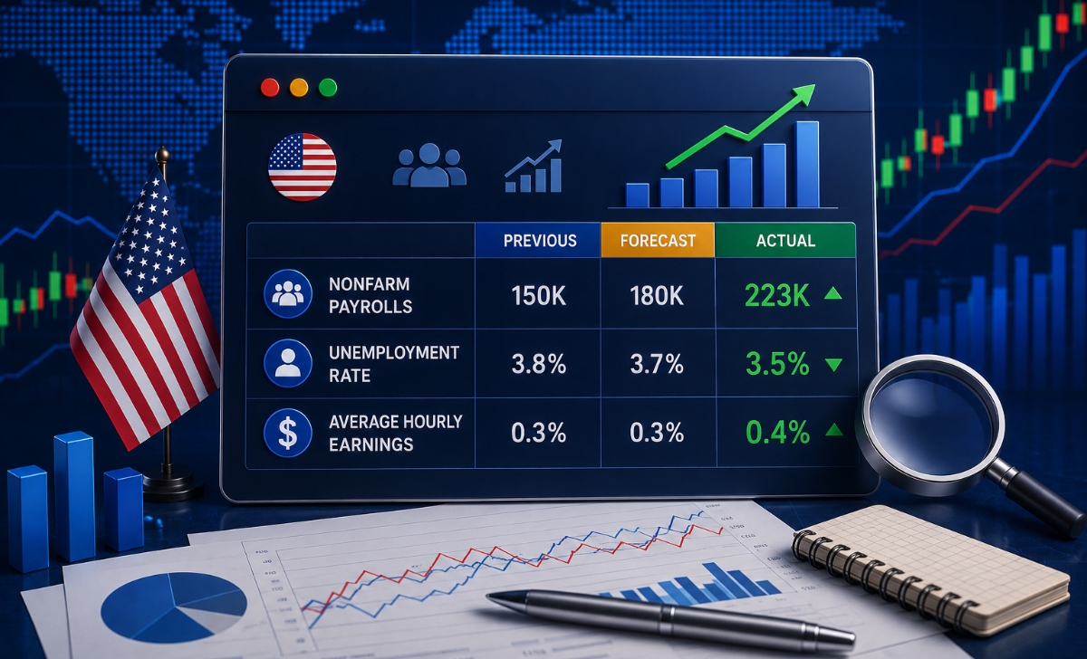 Cách đọc tin NFP trên lịch kinh tế như thế nào?