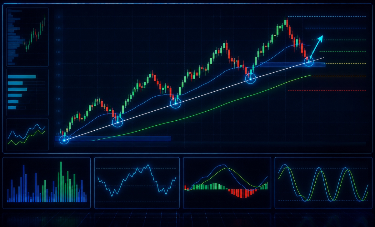 Cách nhận biết pullback trên biểu đồ Forex