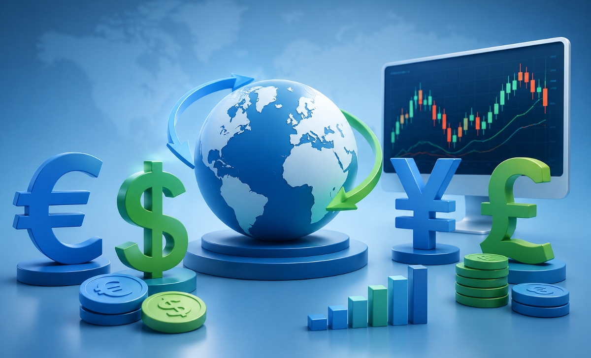 Cấu trúc cặp tiền Forex với đồng tiền cơ sở và đồng tiền định giá