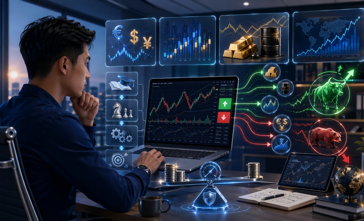 CFD XM: CFD là gì, Cách chơi và Cách giao dịch trên XM