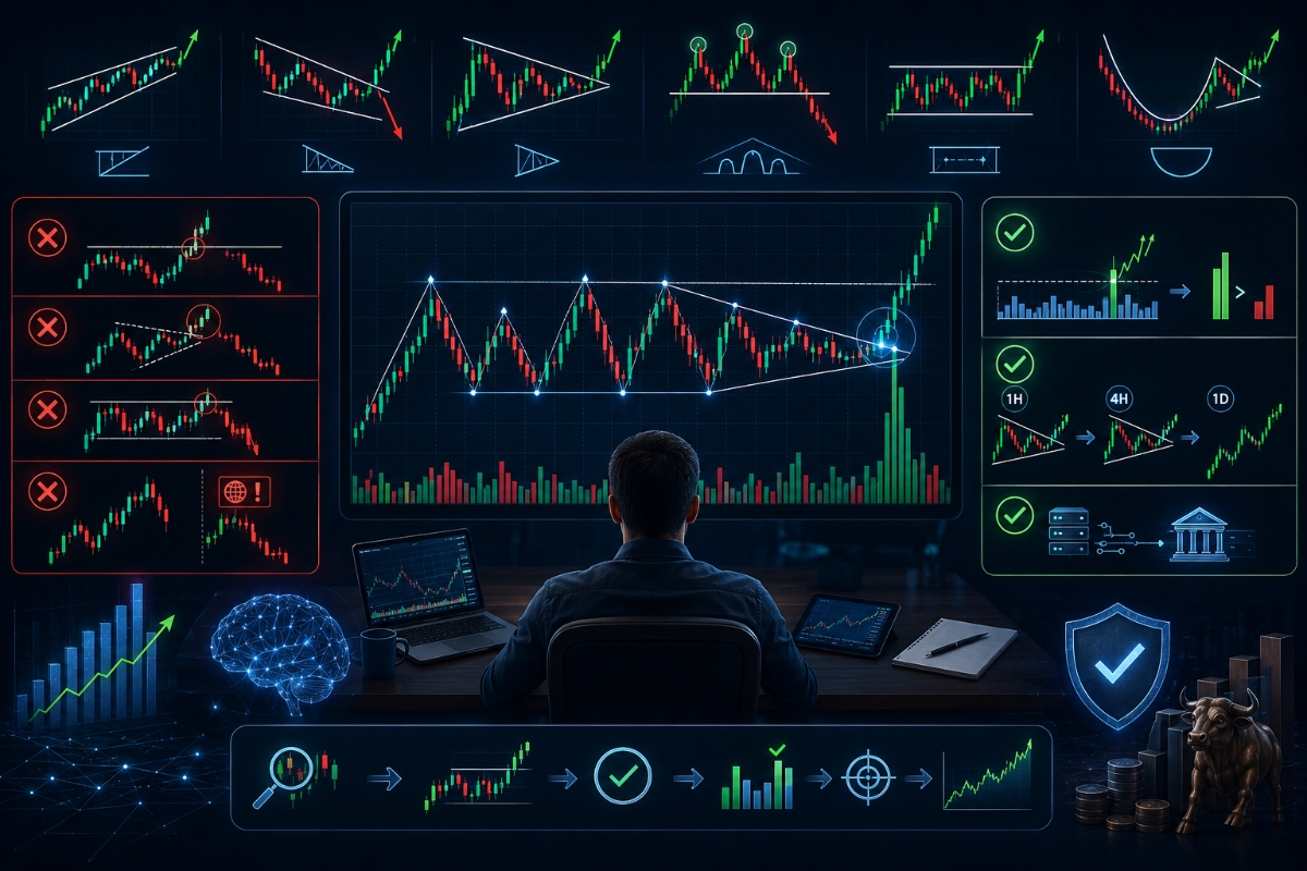 Chart pattern analysis and common trading mistakes