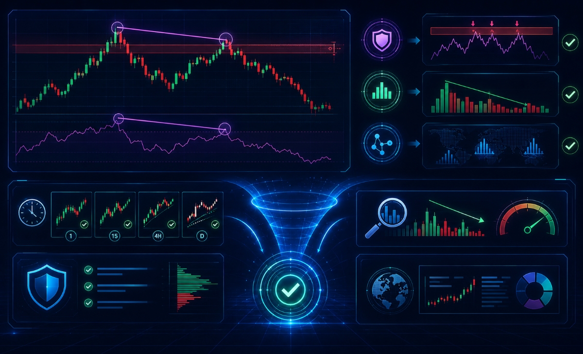 Confirmation techniques for divergence trading
