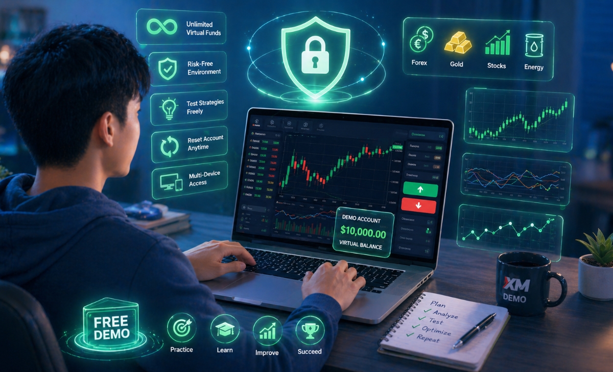 Demo XM miễn phí và quyền lợi đi kèm