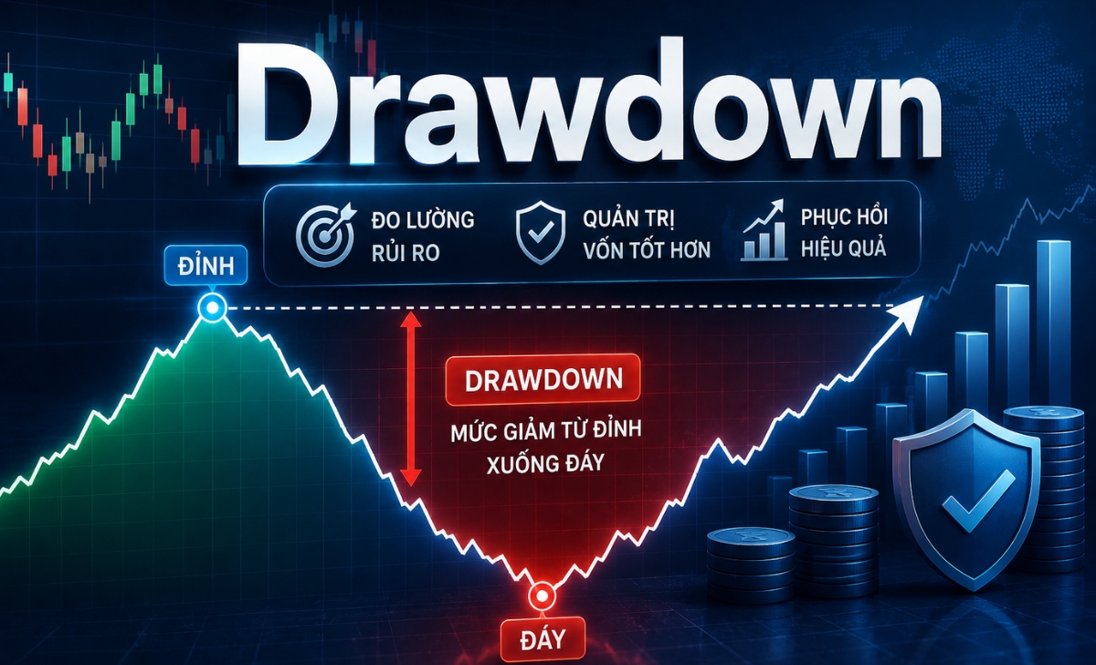 Drawdown Là Gì? Các Loại, Cách Tính Và Quản Trị Rủi Ro Trong Trading