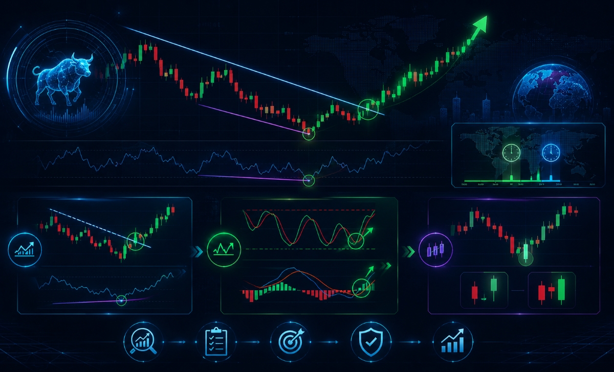 Entry strategies for divergence trade