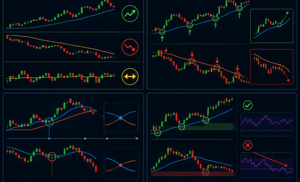 Hướng dẫn cách sử dụng chỉ báo MA trong Forex