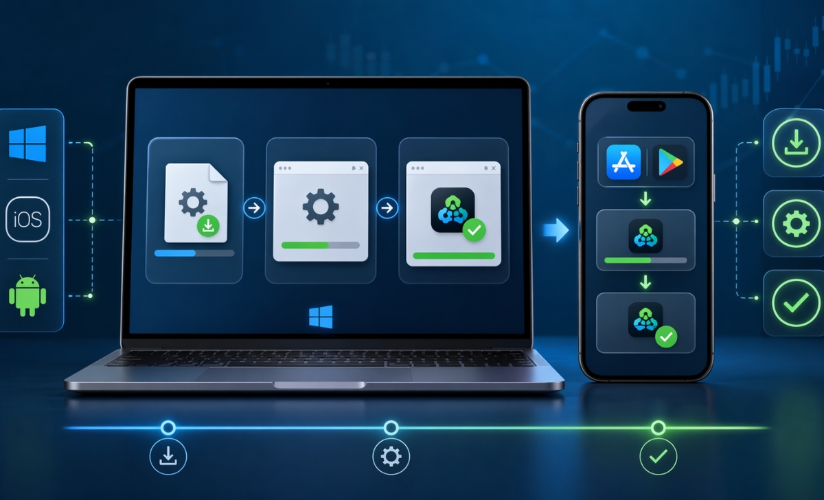 Hướng dẫn tải và cài đặt XM MT4 trên máy tính, điện thoại