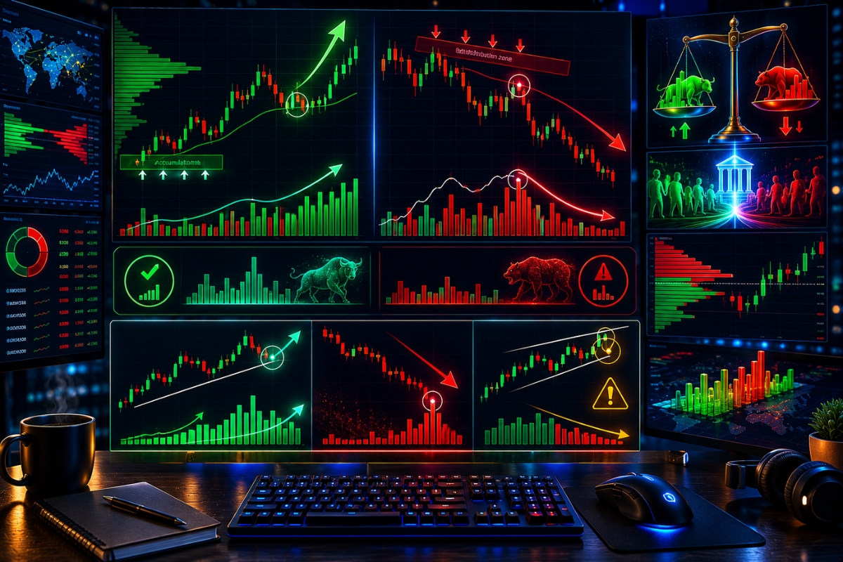 Market insight from volume analysis
