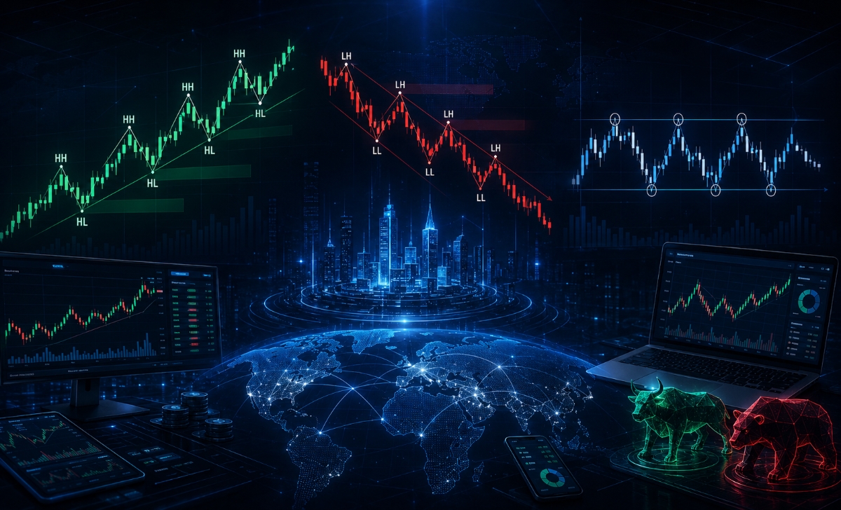 Market structure in price action trading