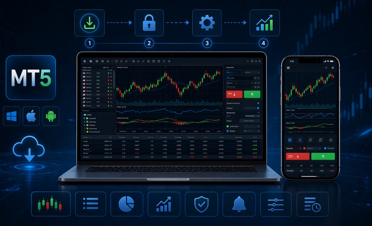 MT5 XM: Hướng dẫn tải, Đăng nhập và Cách dùng MT5 XM từ A-Z