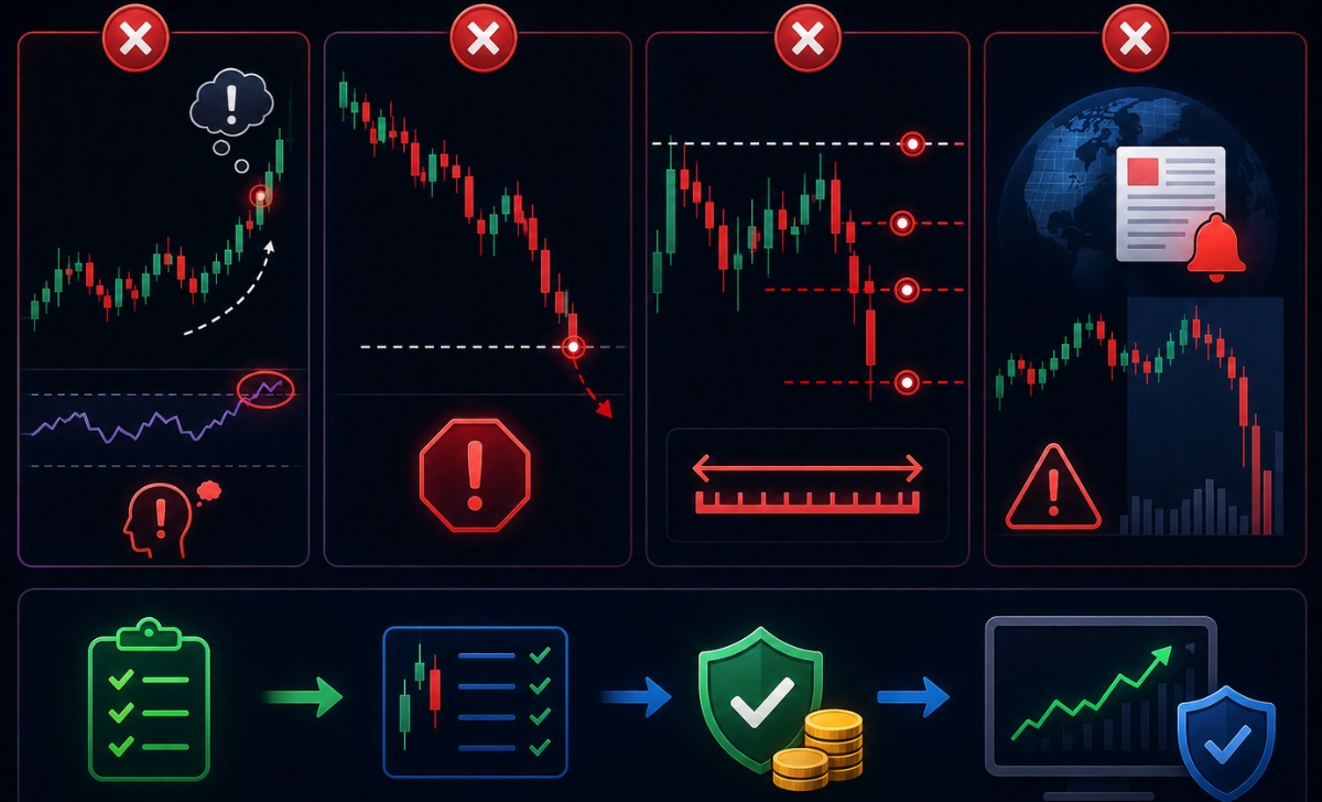 Những sai lầm phổ biến khi tìm Entry Point và đặt Stop Loss