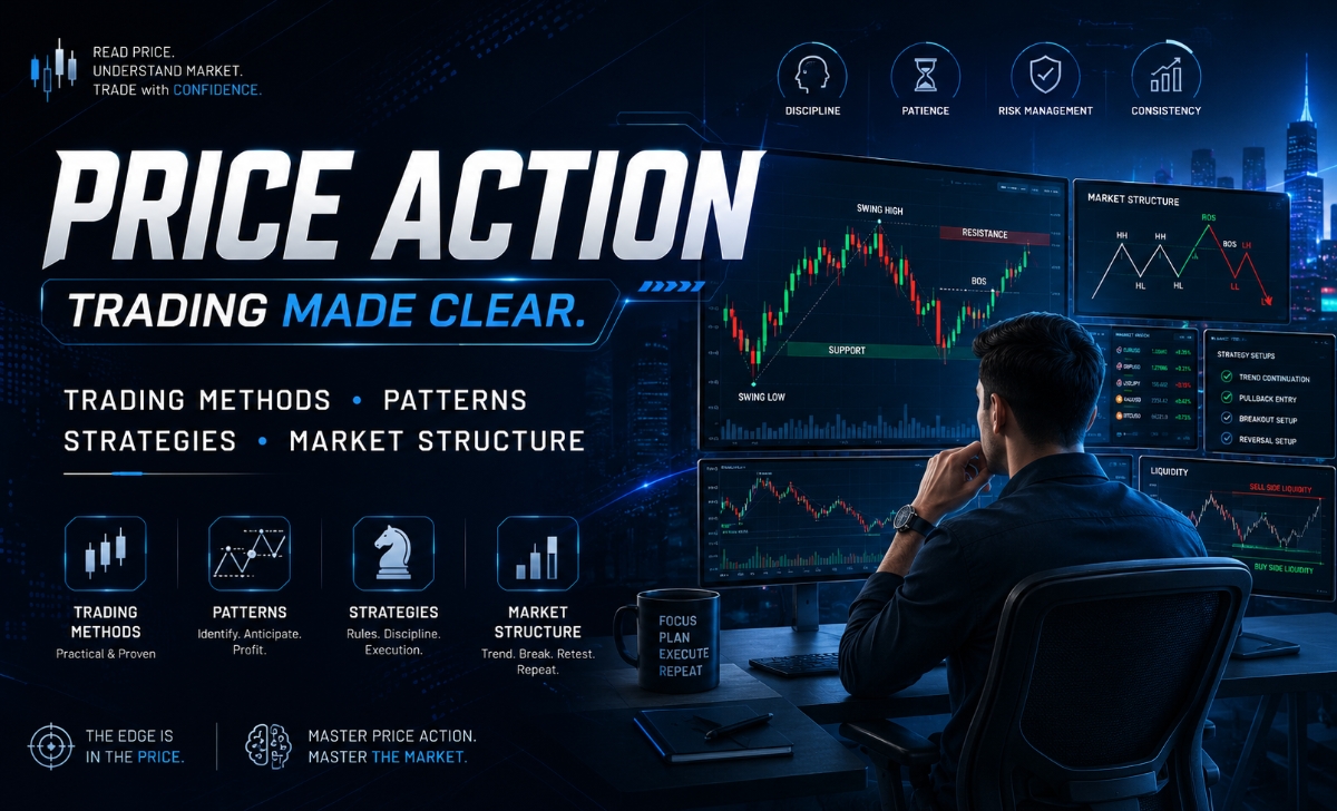 Price Action: Trading Methods, Patterns, Strategies, Market Structure