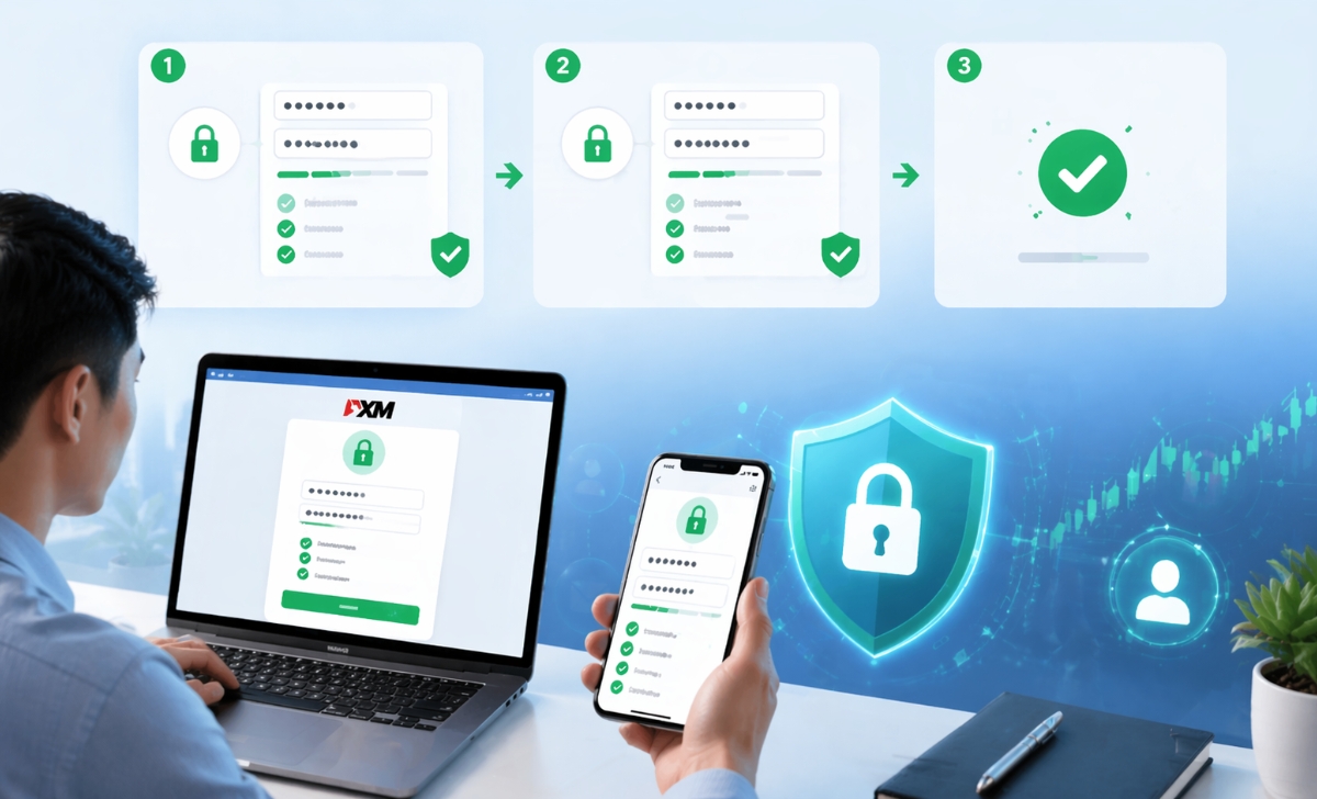 Reset password XM: Cách đổi mật khẩu an toàn