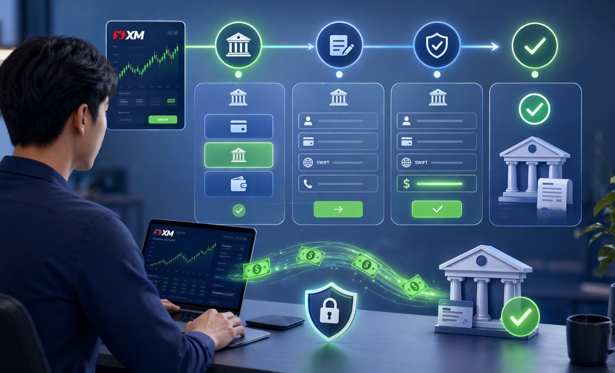 Rút tiền XM về ngân hàng: cách thực hiện và lưu ý