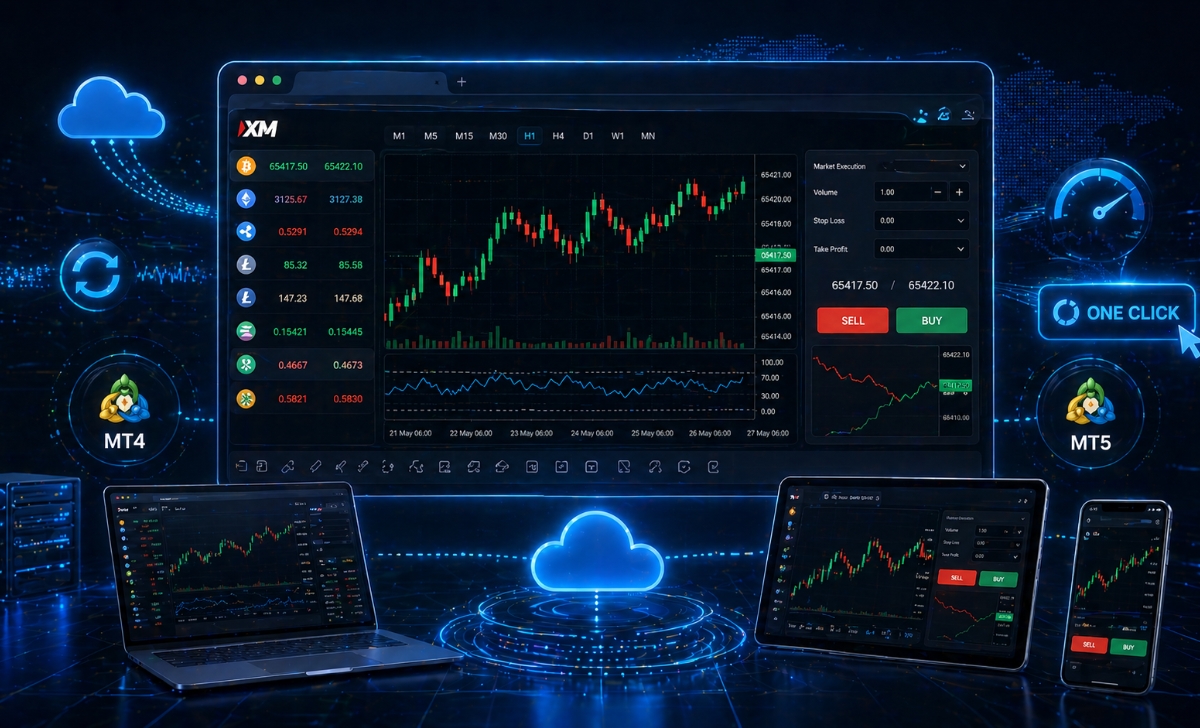XM WebTrader: Khái niệm, Cách đăng nhập, Sử dụng và Lưu ý giao dịch